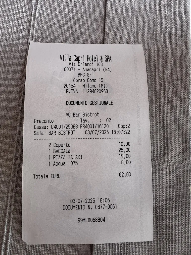 Y S_Capriccio_Anacapri_review