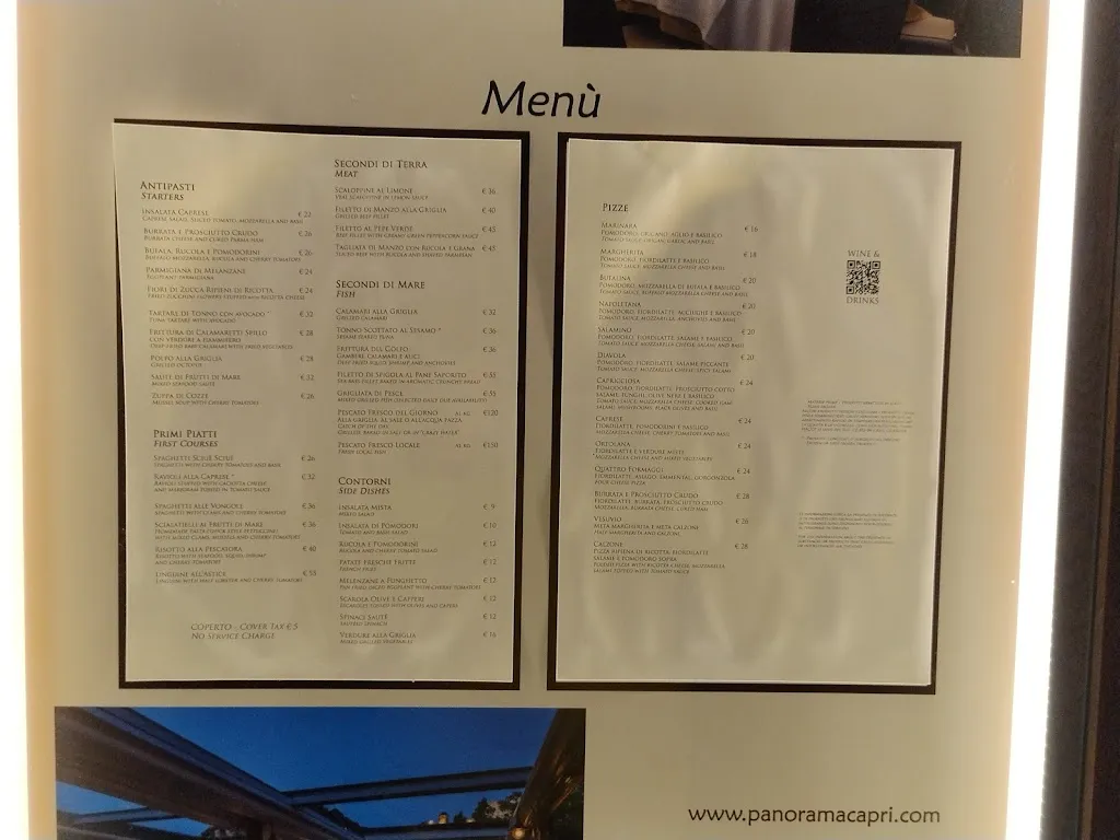 Menu_Ristorante Panorama Capri_Anacapri_immagine_3