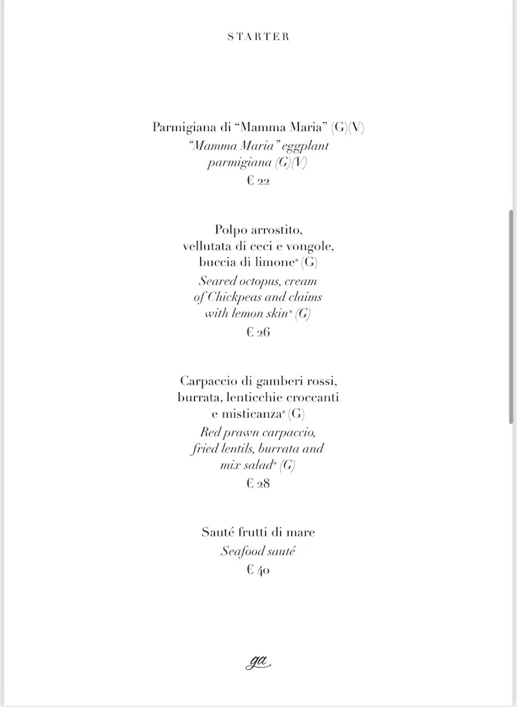 Menu_Gennaro Amitrano Capri_Anacapri_image_2