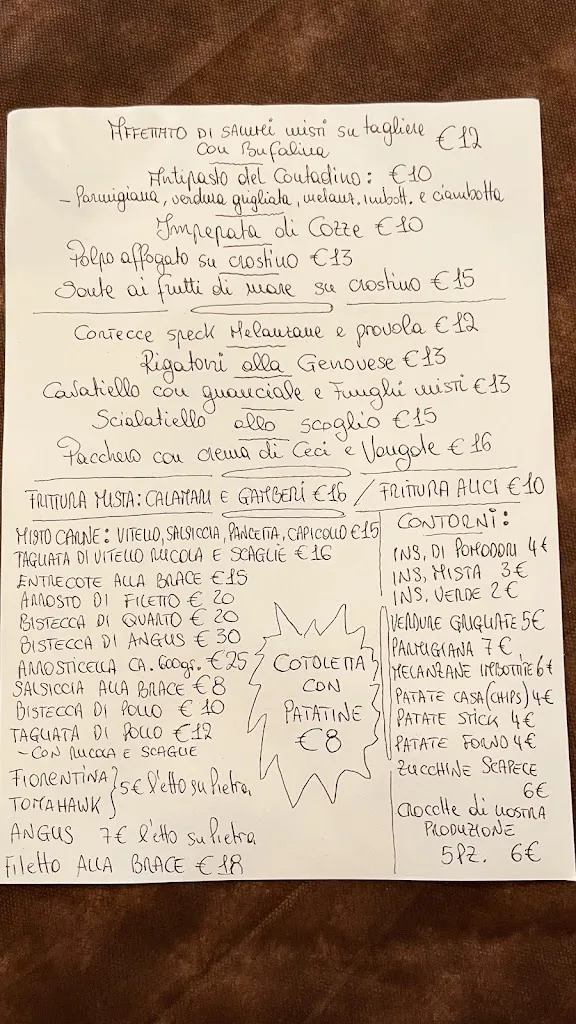 Menu_Ristorante Pizzeria 
