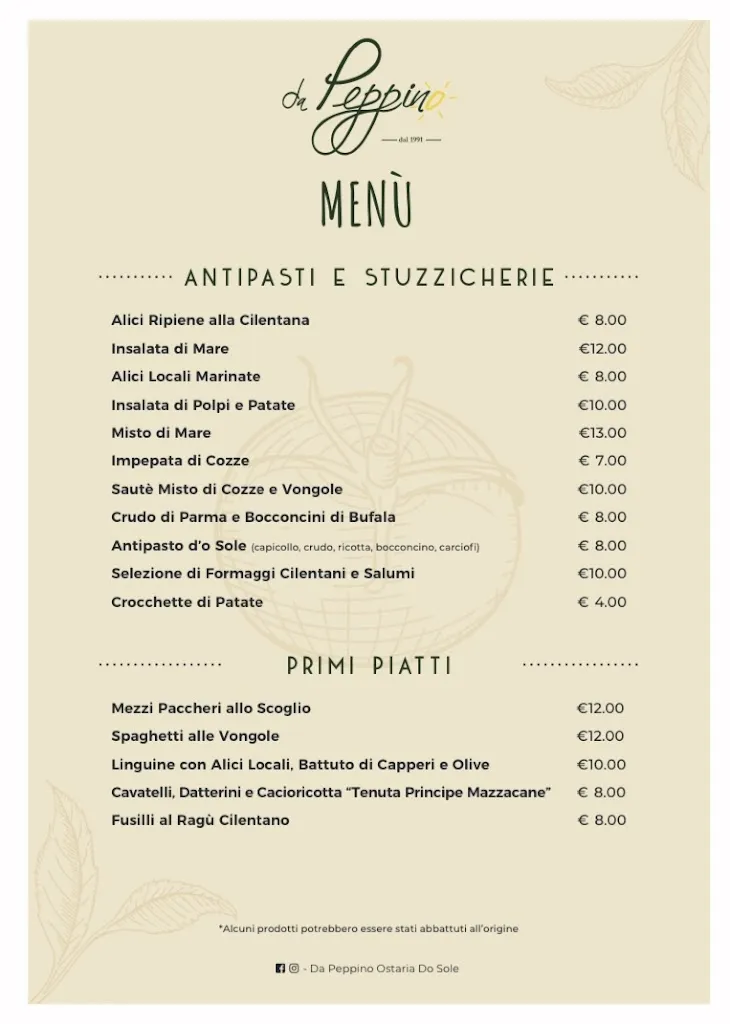 Menu_Da Peppino Ostaria Do Sole_Ascea_image_3