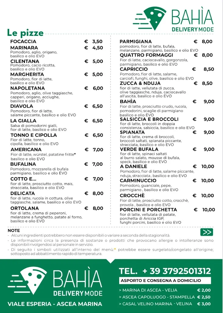 Menu_BAHÌA delivery mode_Ascea_image_1