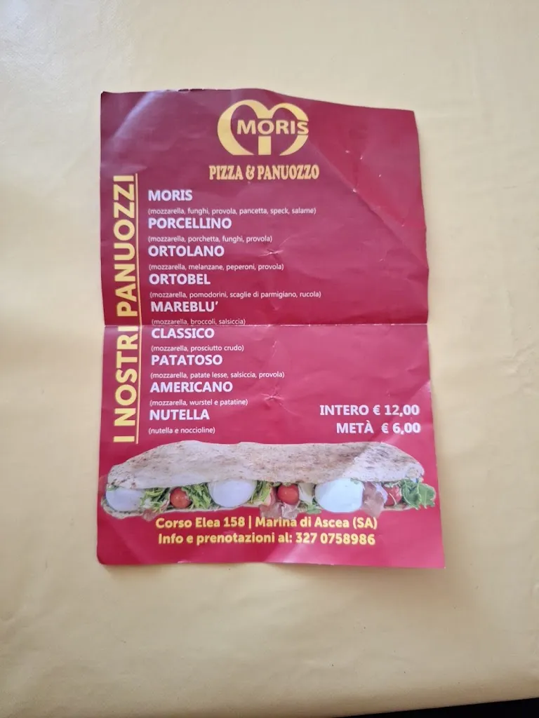 Menu_Moris Pizza & Panuozzo_Ascea_image_1