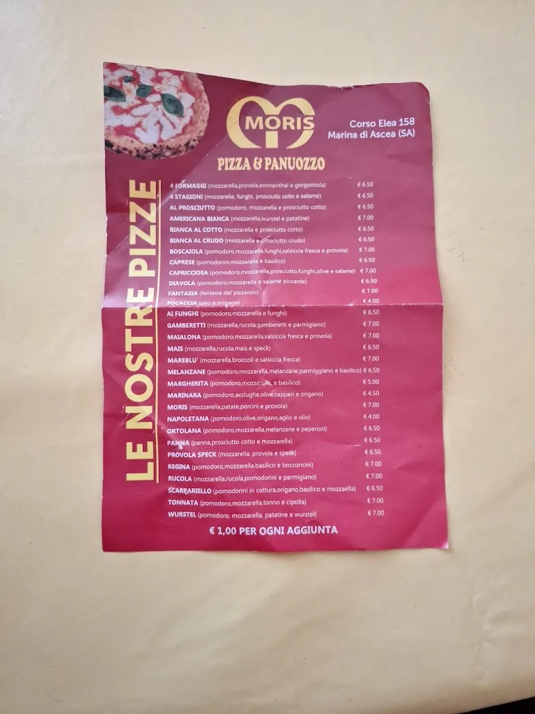 Menu_Moris Pizza & Panuozzo_Ascea_image_2
