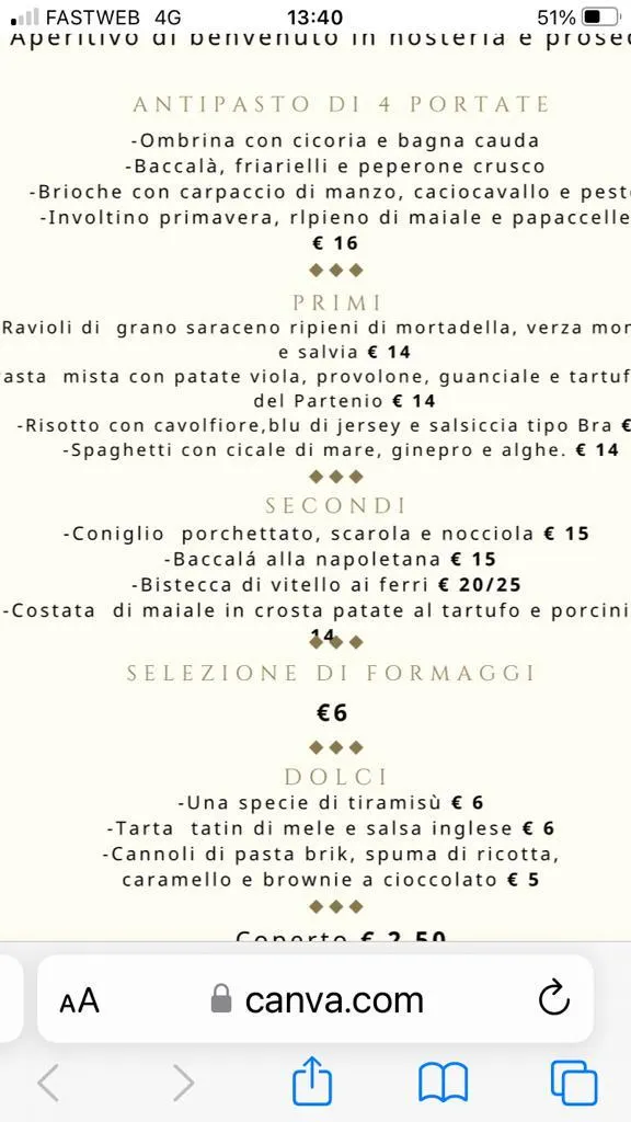 Menu_Le Gourmet_Avella_image_3