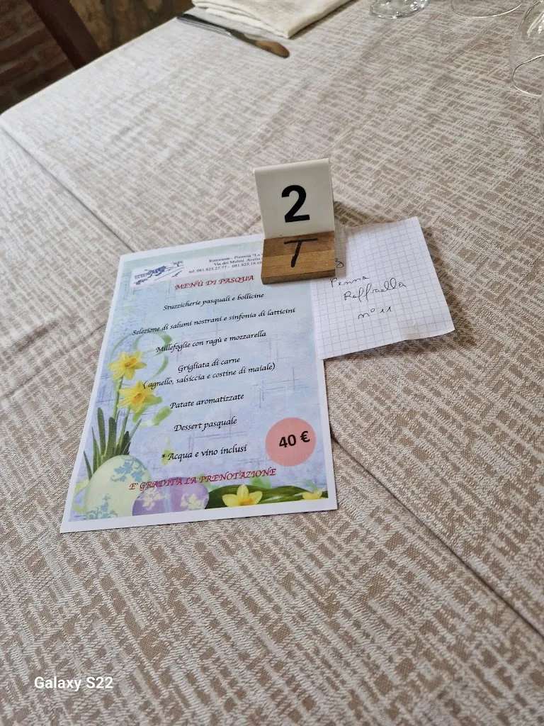 Menu_Ristorante e pizzeria LA GROTTA (AVELLA)_Avella_image_1