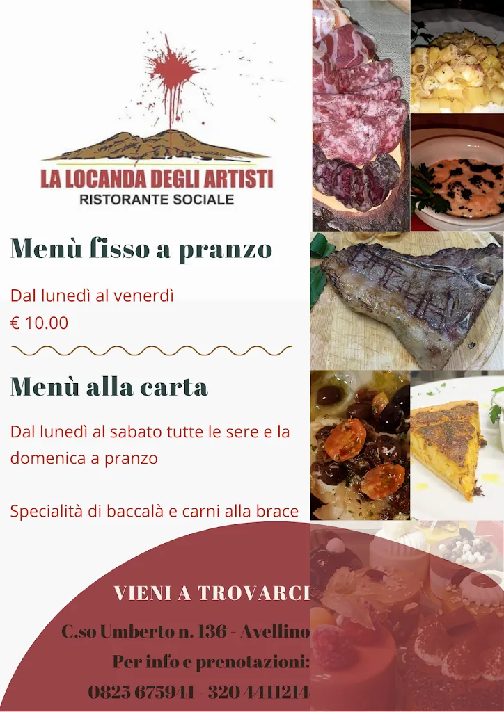 Menu_La Locanda Degli Artisti -Cucina Tipica, Eventi_Avellino_image_2