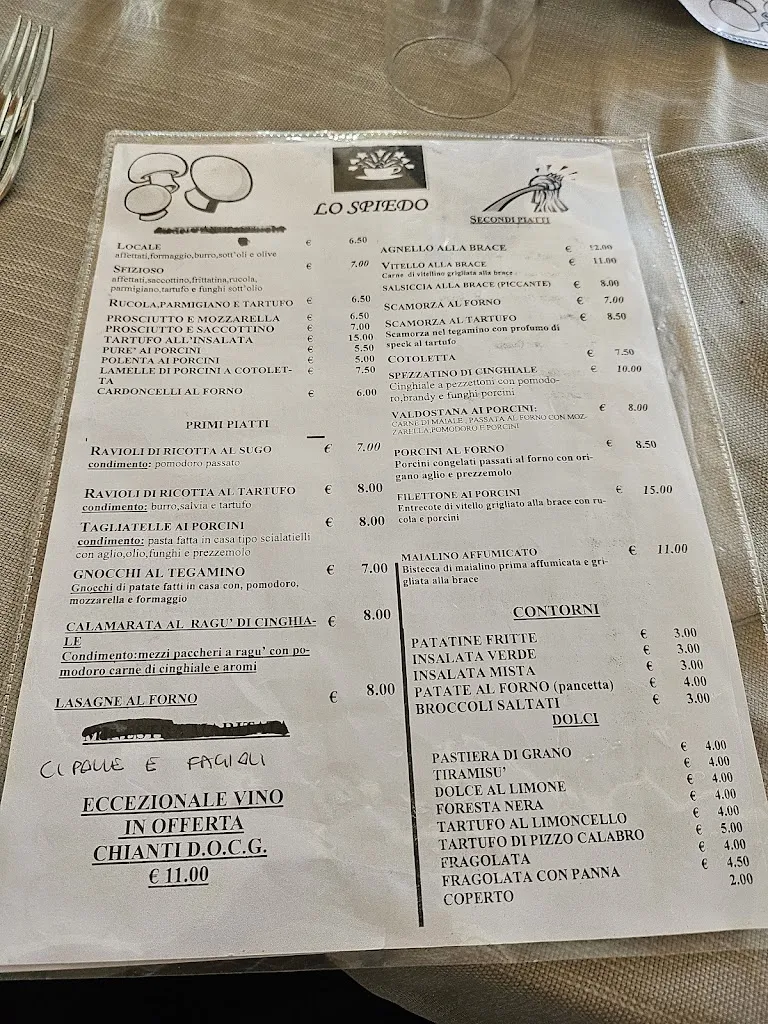Menu_Ristorante Lo Spiedo_Bagnoli Irpino_immagine_1