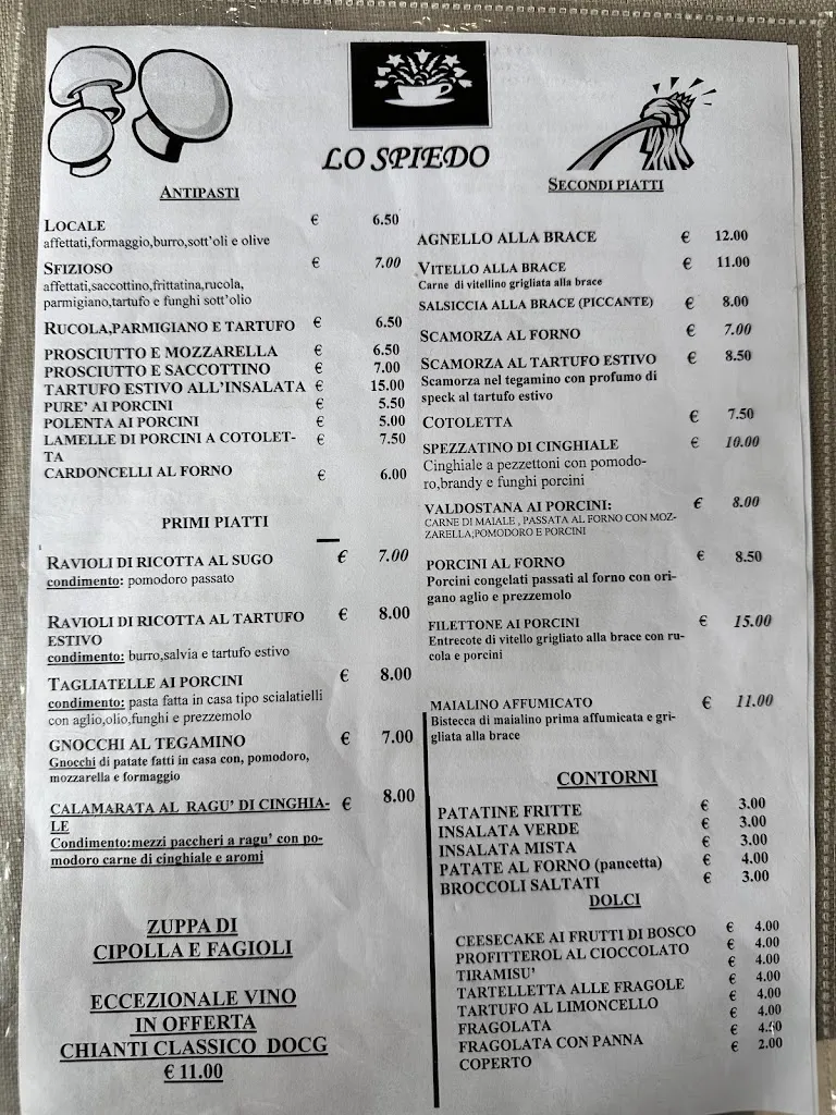 Menu_Ristorante Lo Spiedo_Bagnoli Irpino_immagine_3