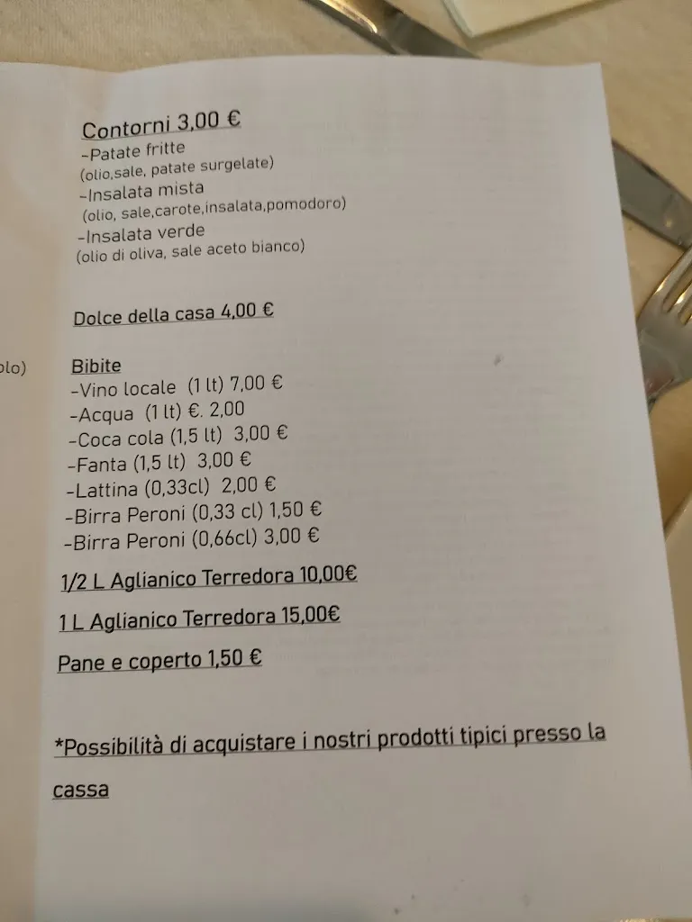 Menu_Ristorante Il Caliendo Bar Tabacchi Sala Giochi_Bagnoli Irpino_image_2