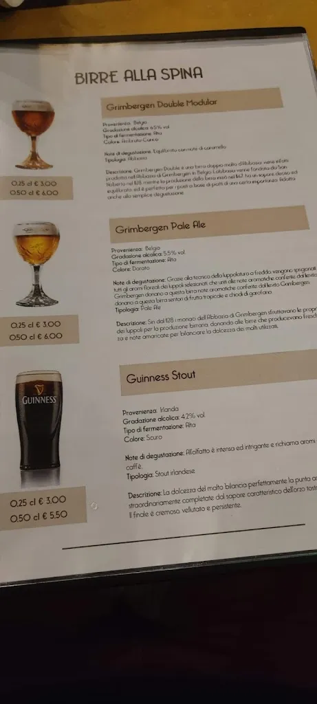 Menu_Titoff - Irpinian Pub_Bagnoli Irpino_image_2