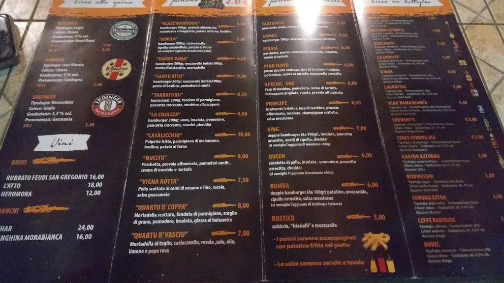 Menu_Titoff - Irpinian Pub_Bagnoli Irpino_image_4