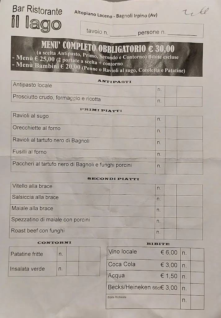 Menu_Ristorante Il Lago_Bagnoli Irpino_image_3