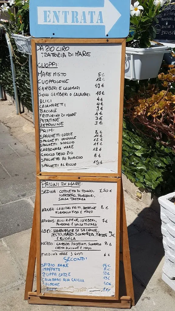 Menu_da Zio Ciro_Bagnoli_image_1