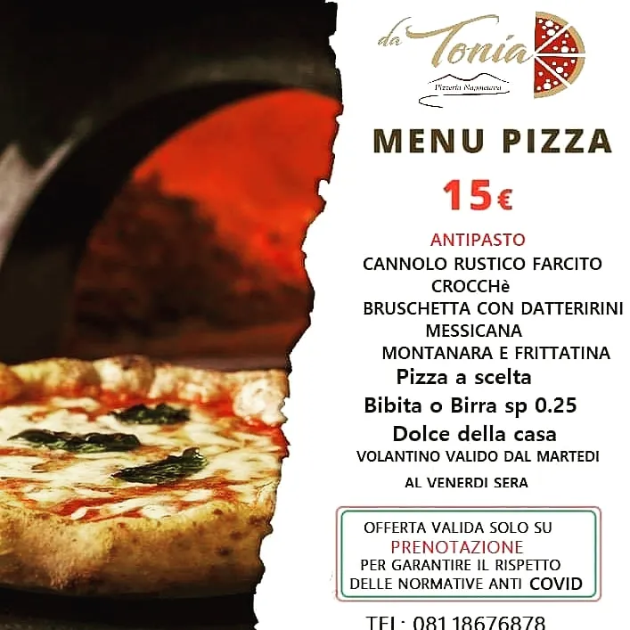 Menu_Da Tonia Pizzeria Trattoria_Bagnoli_image_1