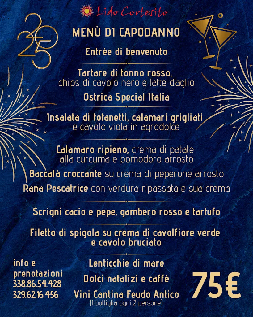 Menu_Ristorante Lido Cortesito_Francavilla al Mare_immagine_1