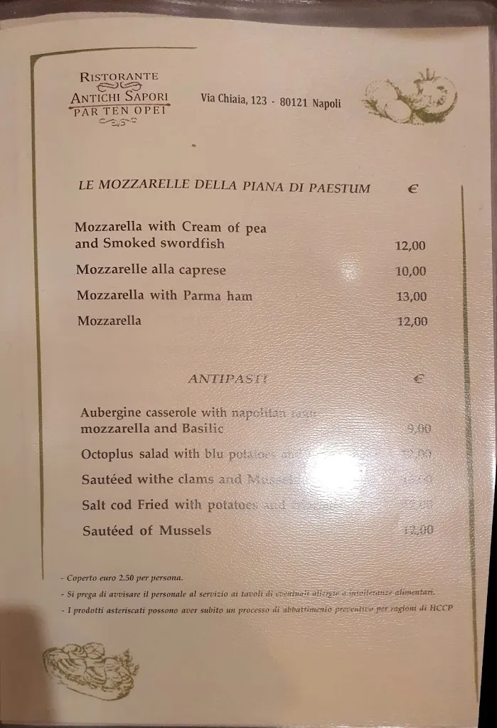 Menu_Antichi Sapori Partenopei Restaurant_Avvocata_image_2
