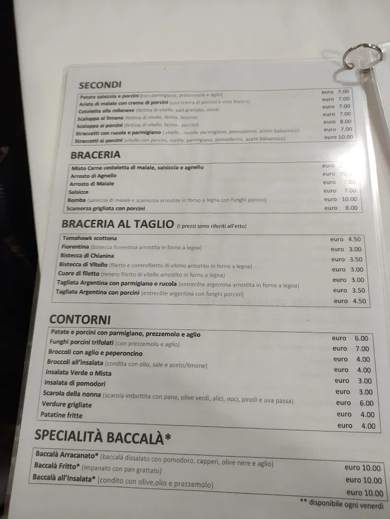 Menu_RISTORANTE AL FUNGO VELENOSO DI D`URSO CARMELA_Banzano_image_4