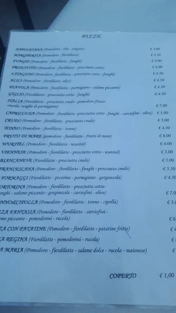 Menu_Ristorante Pizzeria La Fortorina_Baselice_image_1