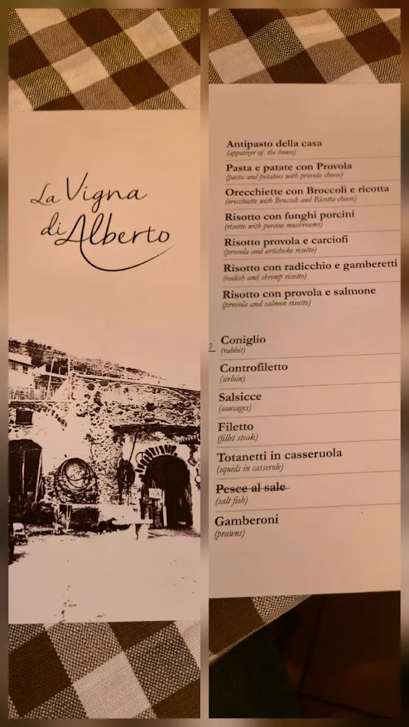 Menu_La Vigna Di Alberto_Barano d'Ischia_image_1
