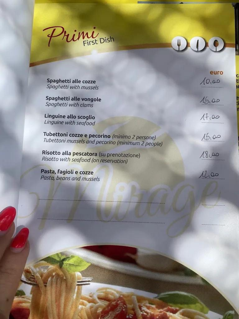 Menu_Bar Restaurant Mirage_Barano d'Ischia_image_4