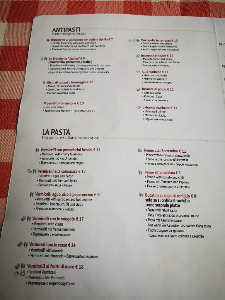 Menu_Taverna Pietro Paolo Detto Stalino_Barano d'Ischia_immagine_2