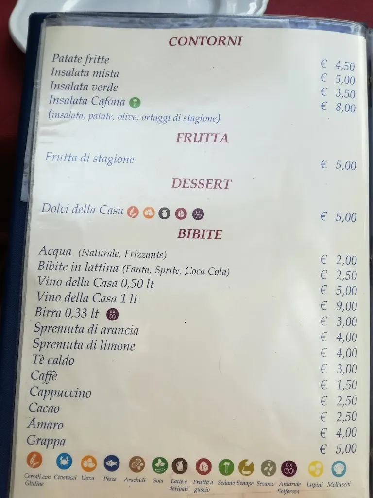 Menü_La Cantina di Nitrodi_Barano d'Ischia_Bild_2