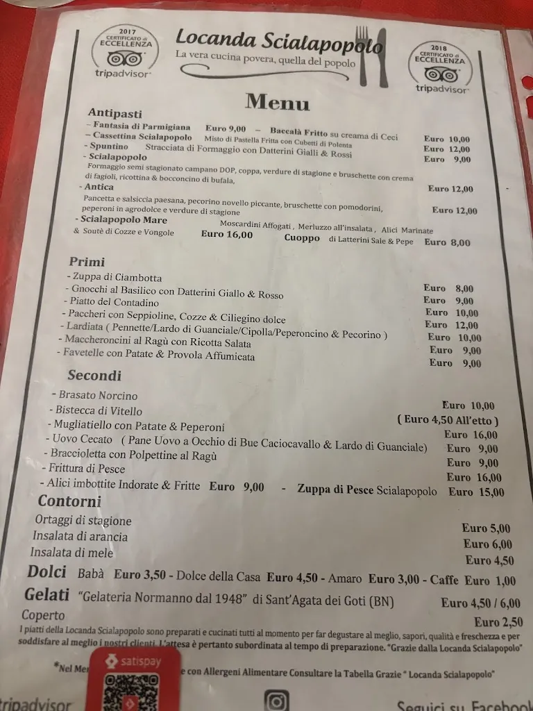 Menu_Locanda Scialapopolo_Benevento_image_2