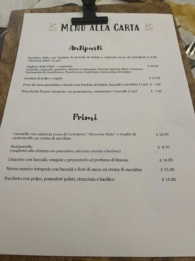 Menu_Osteria Nikila Baccaleria_Benevento_image_1