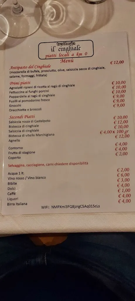 Menu_Trattoria Il cinghiale_Benevento_image_4