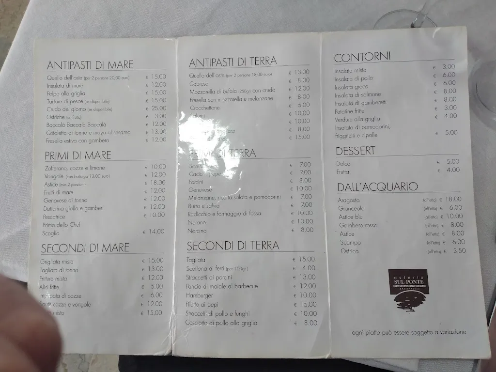 Menu_Osteria Sul Ponte_Battipaglia_image_1