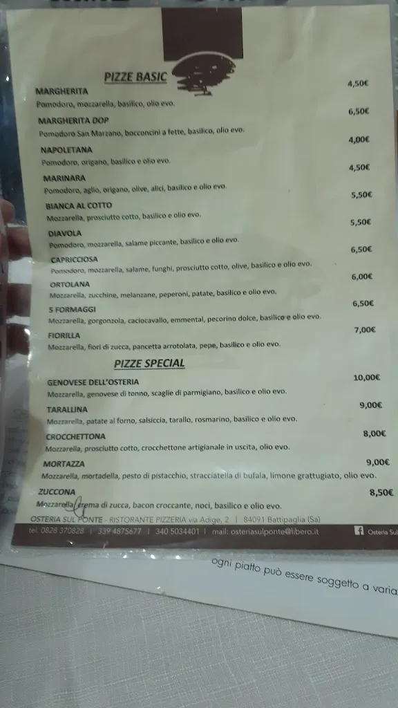 Menu_Osteria Sul Ponte_Battipaglia_image_4