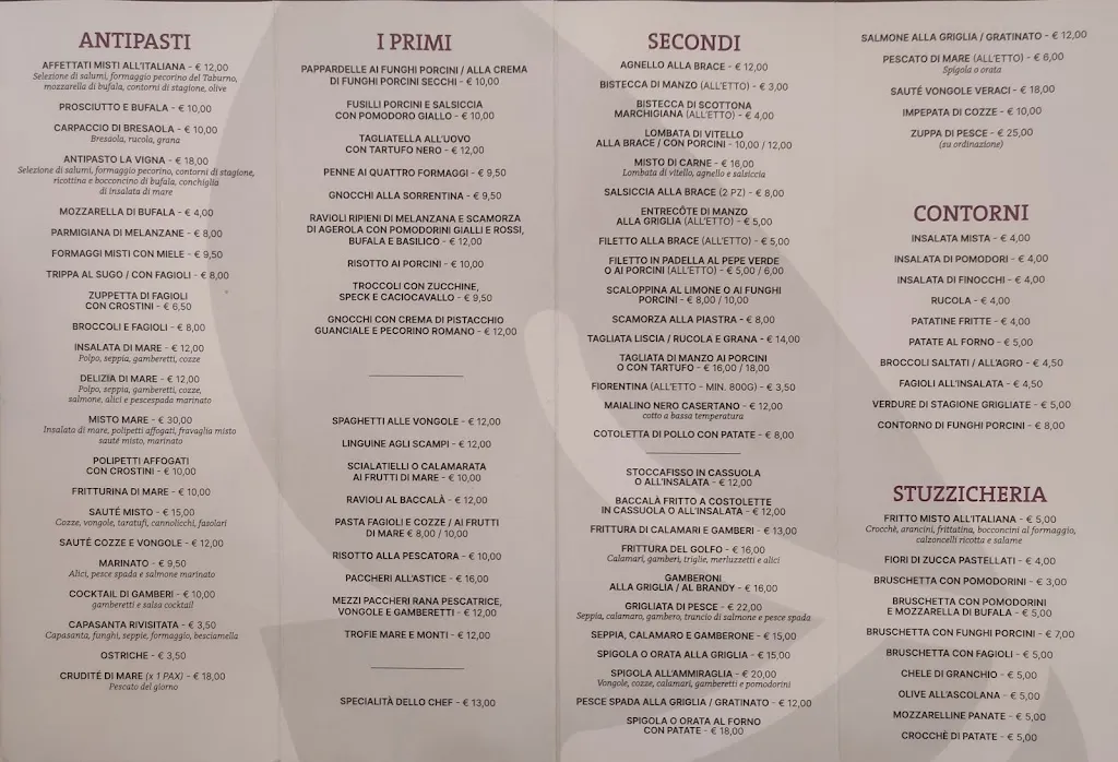 Menu_La Vigna - Restaurant & Hotel_Bonea_image_2