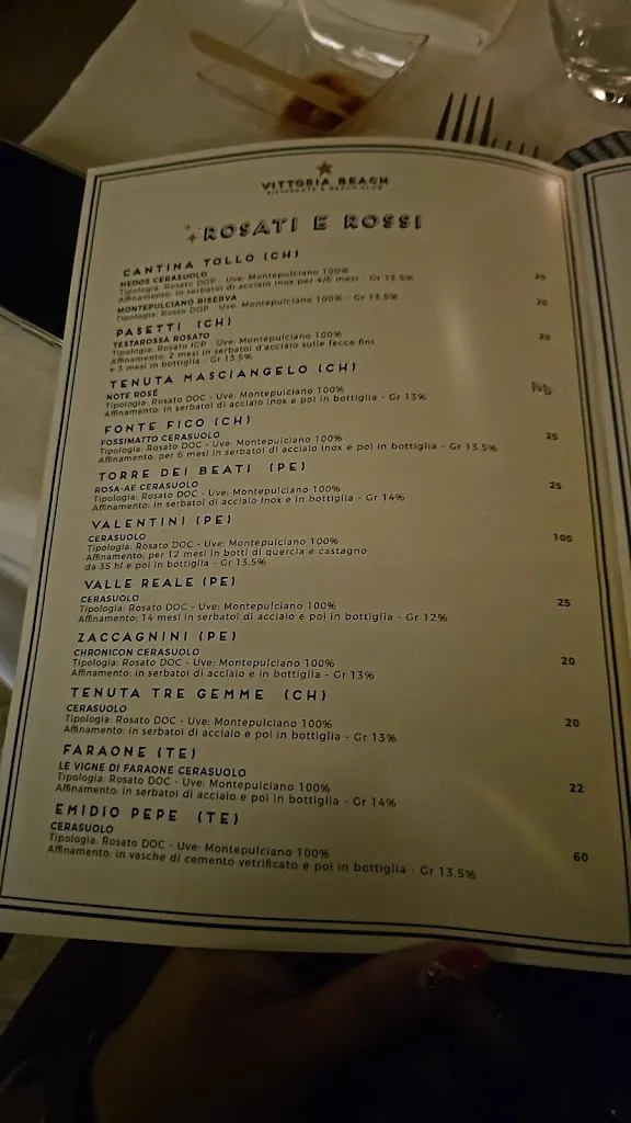 Menu_Vittoria Beach_Francavilla al Mare_image_2