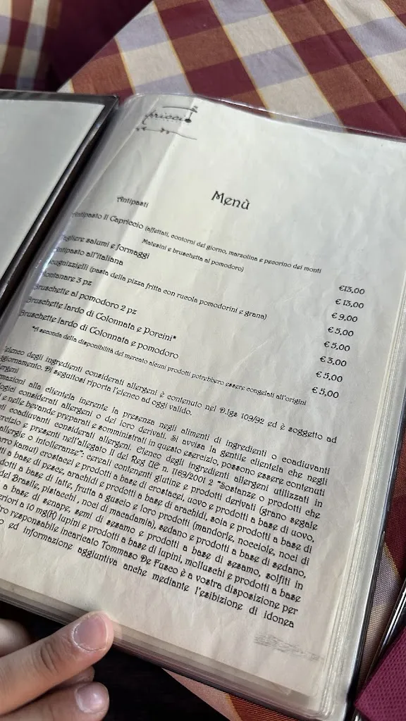 Menu_Il Capriccio_Caianello_image_3