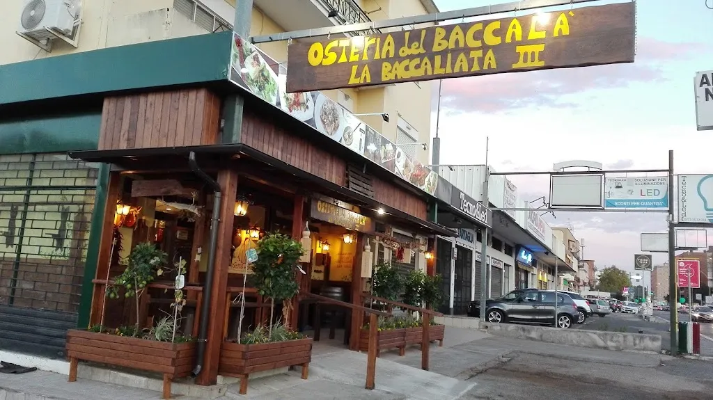 Osteria del baccalà restaurant in Caianello