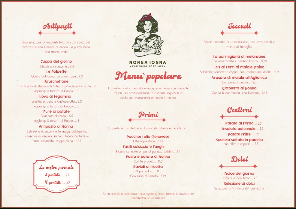 Menu_Nonna Ionna - Trattoria Popolare_Campagna_image_1