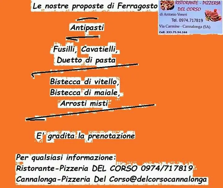Menu_Ristorante Pizzeria Del Corso_Cannalonga_image_1
