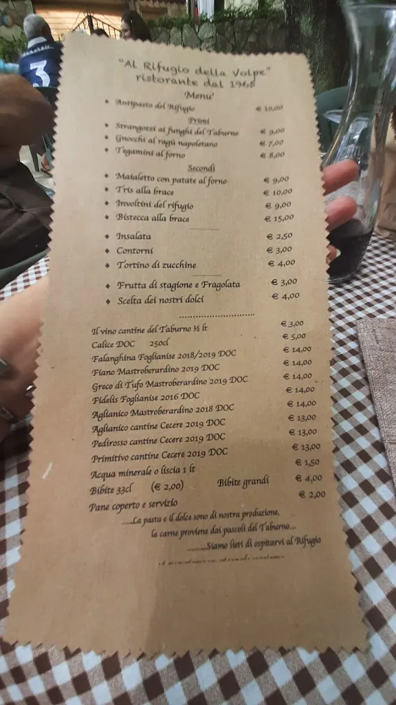 Menu_Al Rifugio della Volpe_Campoli del Monte Taburno_image_3