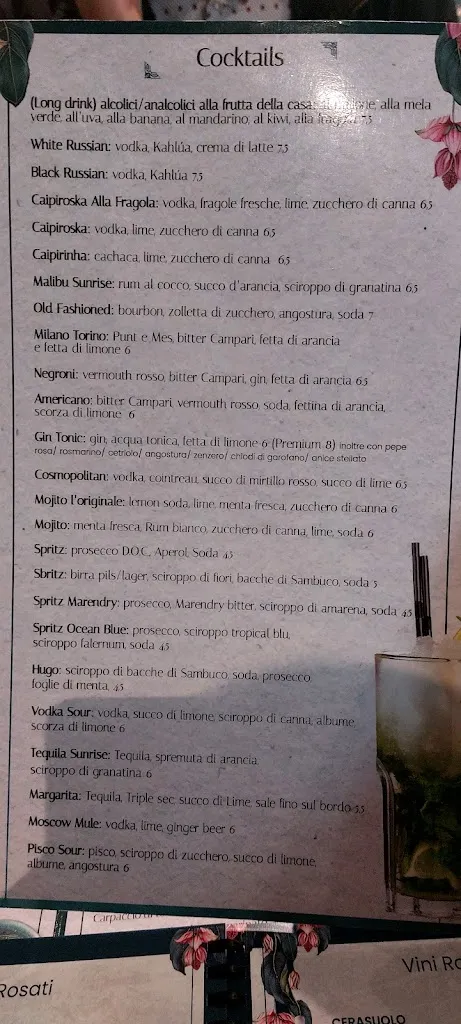 Menü_ALTROCHÉ - Tapas & Drink_Francavilla al Mare_Bild_2