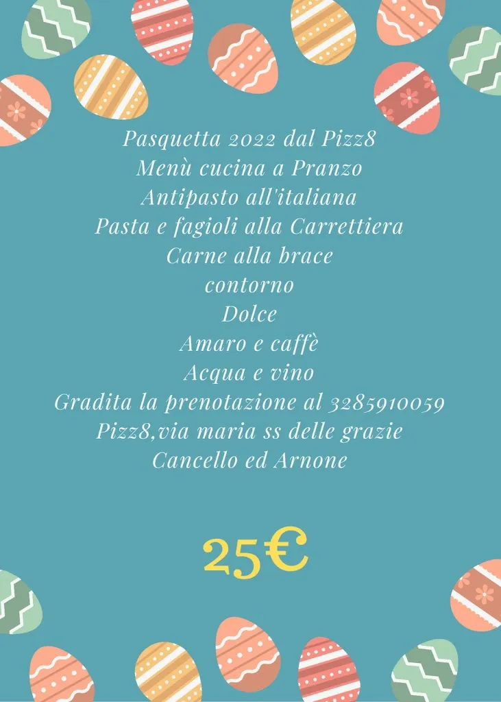 Menu_Pizz8 by il Carrettiere: La pizza di Cancello ed Arnone dal 1990_Cancello-Arnone_image_1