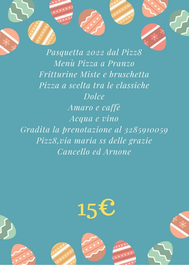 Menu_Pizz8 by il Carrettiere: La pizza di Cancello ed Arnone dal 1990_Cancello-Arnone_image_2