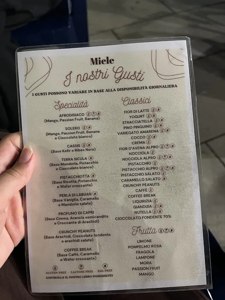 Menu_Miele - Pasticceria Napoletana_Francavilla al Mare_image_1
