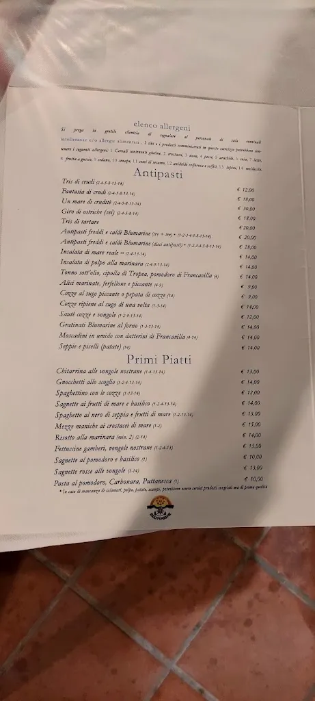 Menu_Blumarine Ristorante e Spiaggia_Francavilla al Mare_image_2