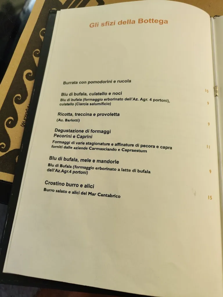Menu_La Bottega del Gusto_Capaccio_immagine_1