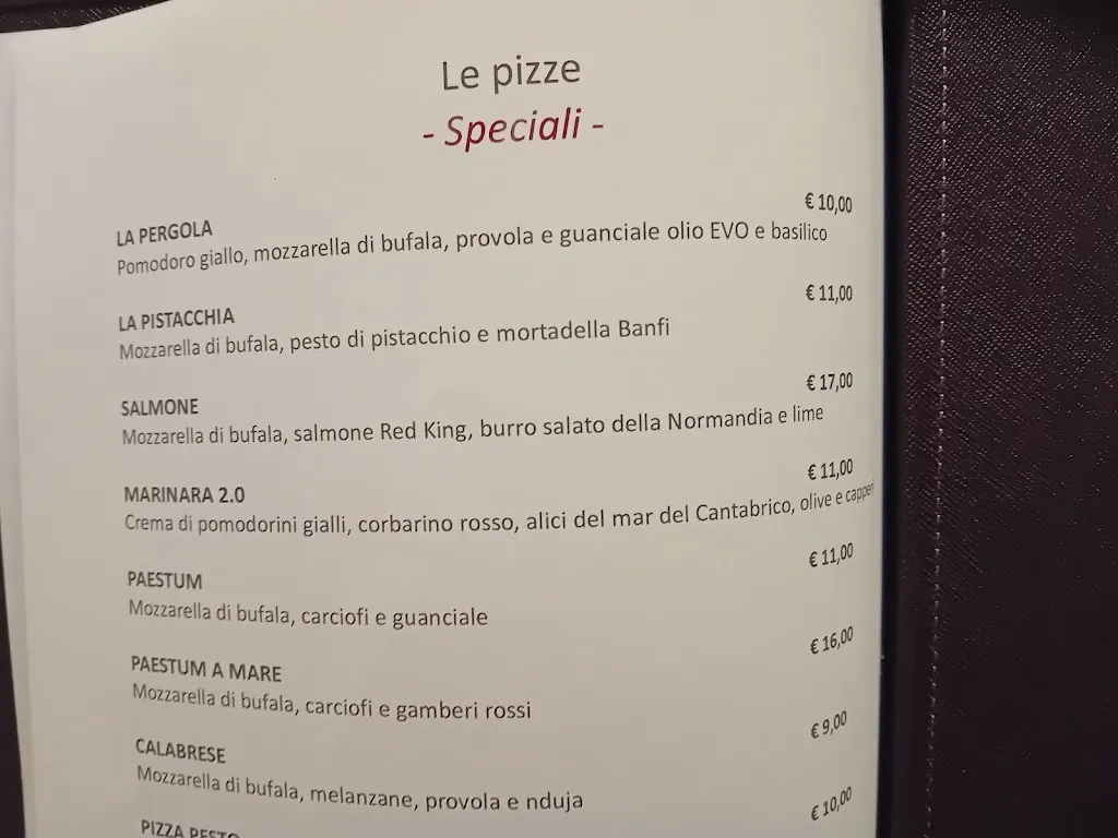 Menu_Ristorante La Pergola Srl_Capaccio_image_2