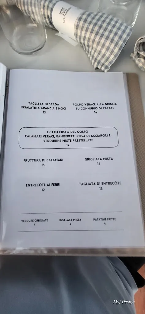 Menu_G 70 Beach Restaurant_Capaccio_image_2