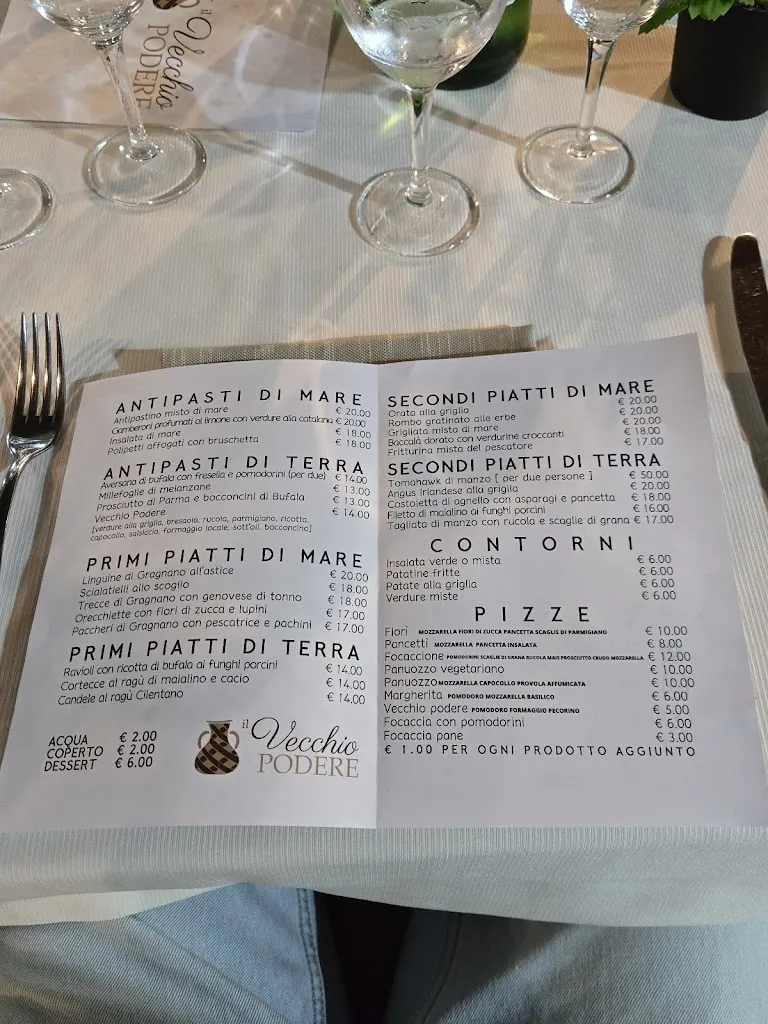 Menu_Ristorante Il Vecchio Podere_Capaccio_image_1