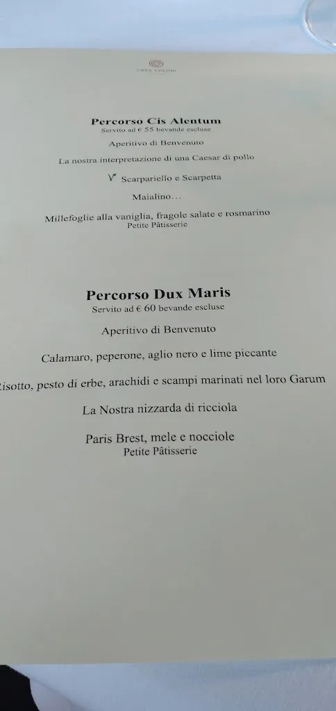 Menu_Casa Coloni Ristorante_Capaccio_image_1