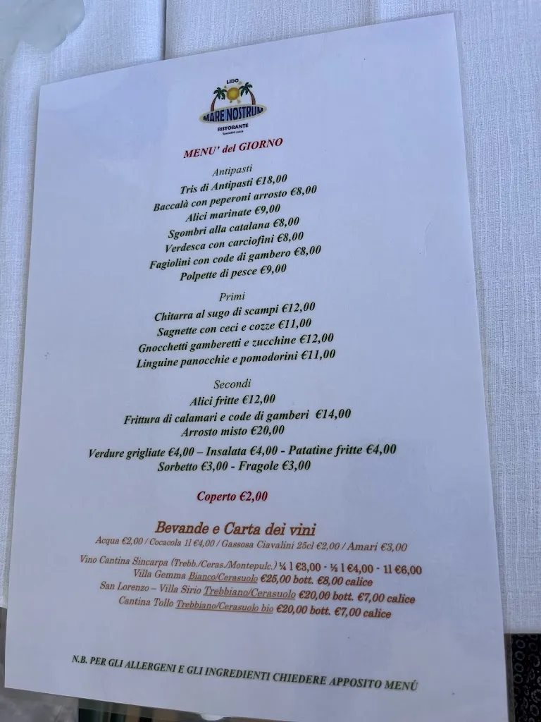 Menu_Mare Nostrum_Francavilla al Mare_immagine_1